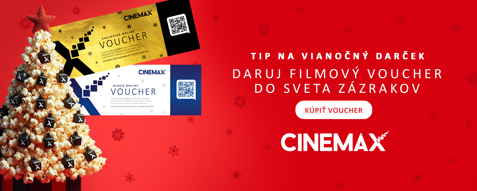 Daruj CINEMAX voucher